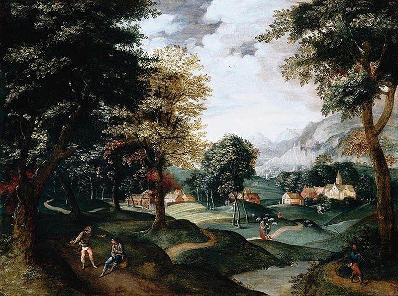 Jacob Grimmer Landscape oil painting image